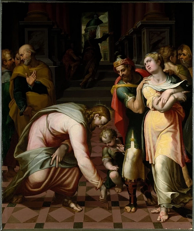 Cristo e l'adultera